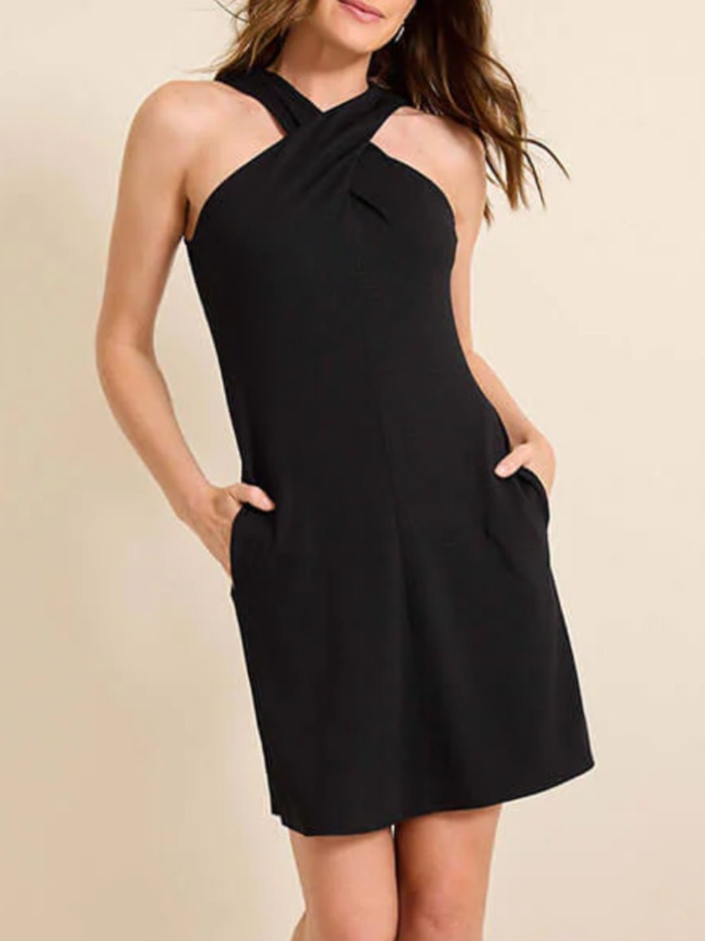 Tommy Bahama Island Cays High-Neck Coverup Dress